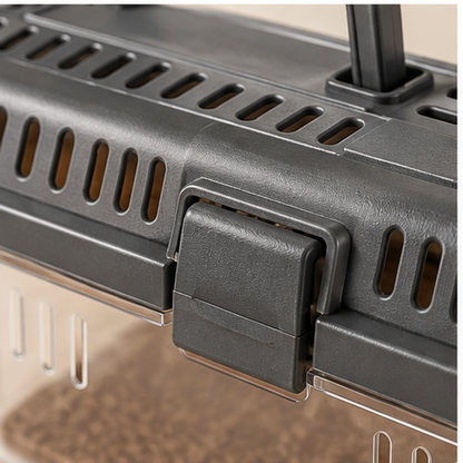 Ventilated Reptile Transport Box — detail